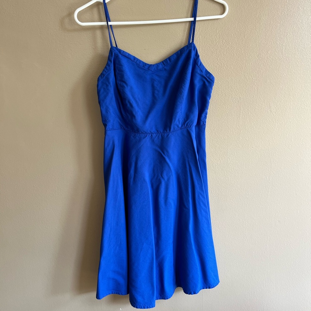 Old navy dress | color: royal blue | size: medium